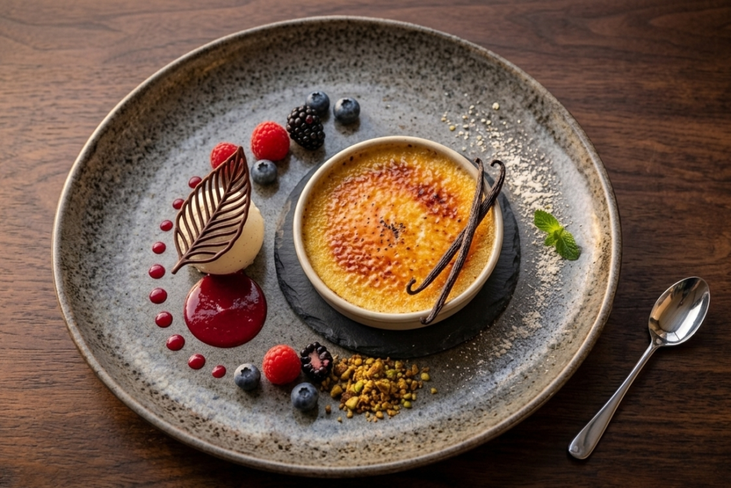 Vanilla Bean Crème Brûlée